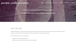 Desktop Screenshot of peoplewithpurpose.org